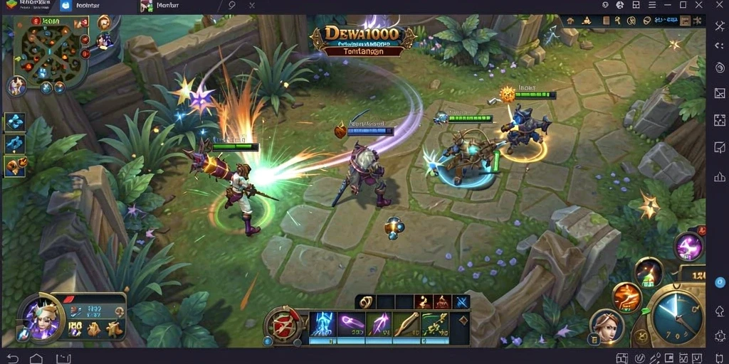 Tampilan gameplay DEWA1000 yang menawan dan penuh aksi.
