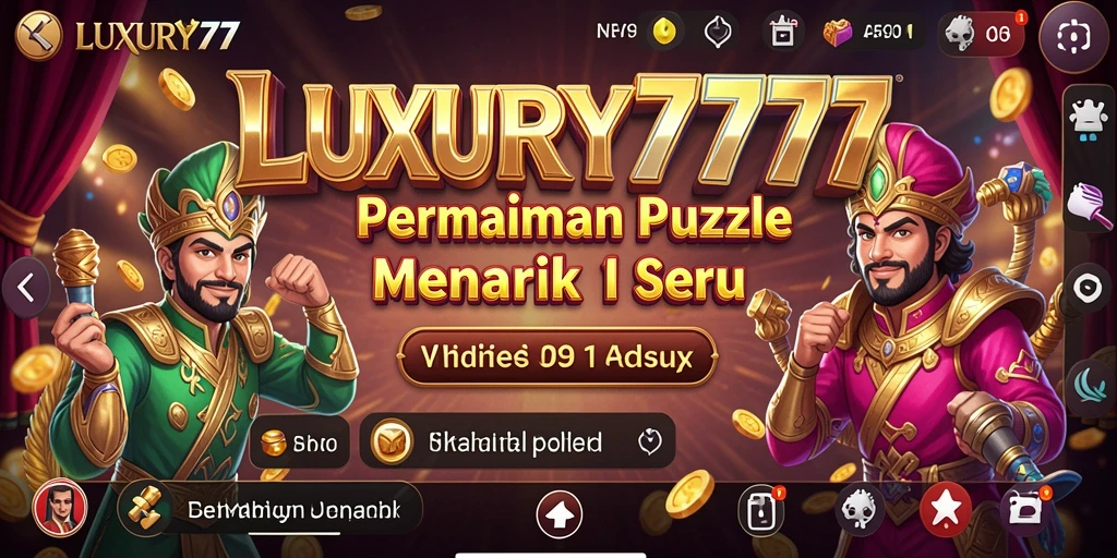 Tampilan gameplay menarik dari LUXURY777 yang menantang.