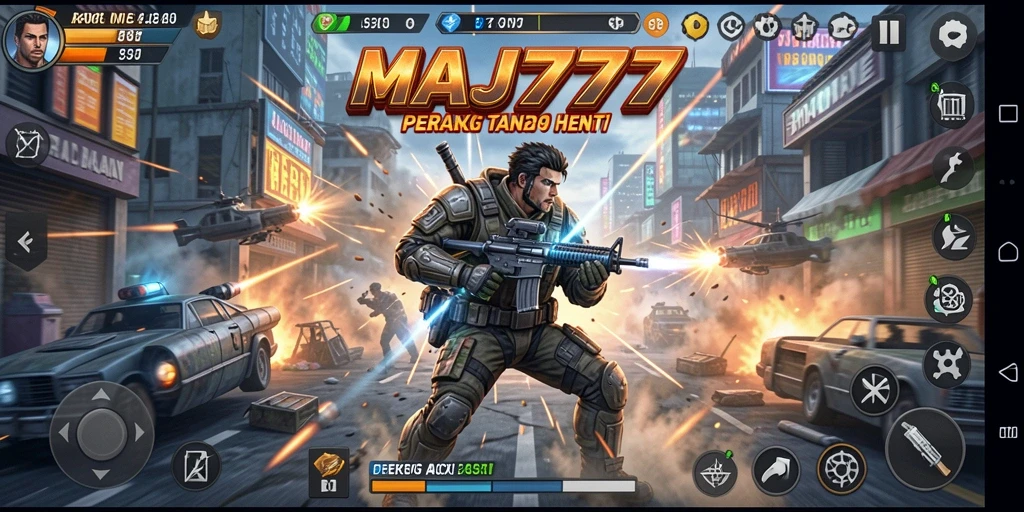Tampilan gameplay menarik dari MAJ777 yang penuh aksi.