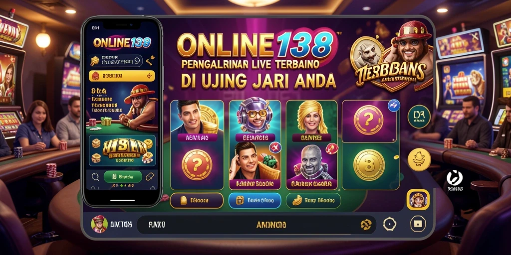 Tangkapan layar gameplay Live Casino yang mengasyikkan.