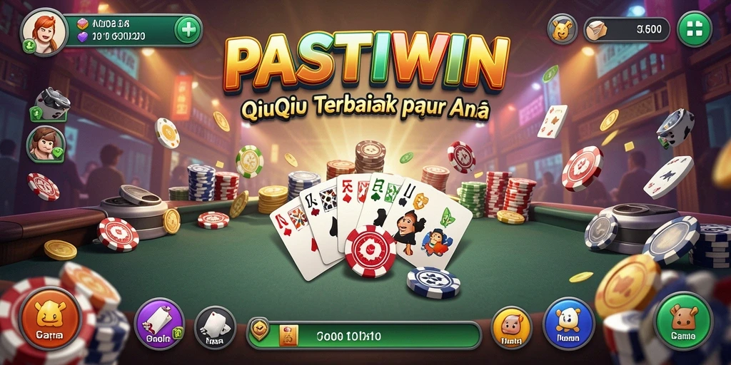 Tangkapan layar permainan QiuQiu yang seru di PASTIWIN.