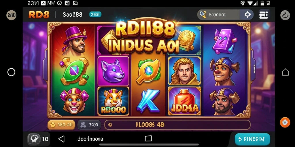 Tampilan menarik dari gameplay RDI88 yang menyenangkan.